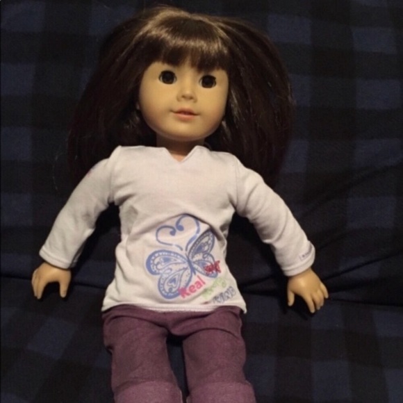 American Girl Other - American Girl doll 18 in pretty brown hair…
